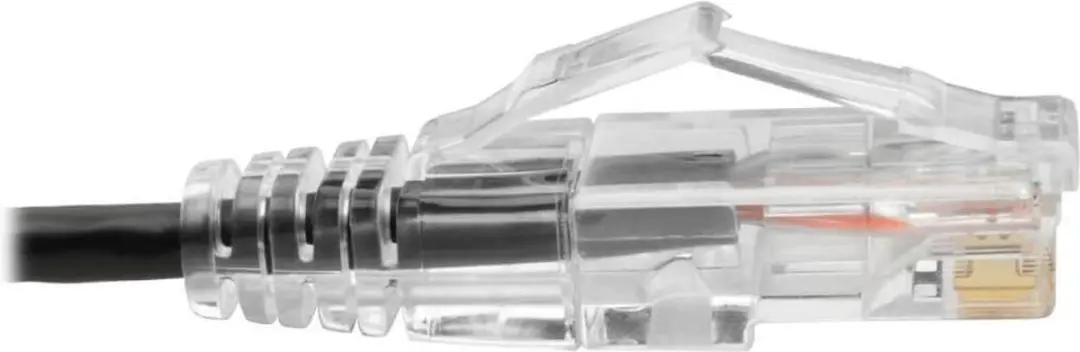 Tripp Lite N201-S02-BK Netwerkkabel Cat6 - 0,61m - Zwart