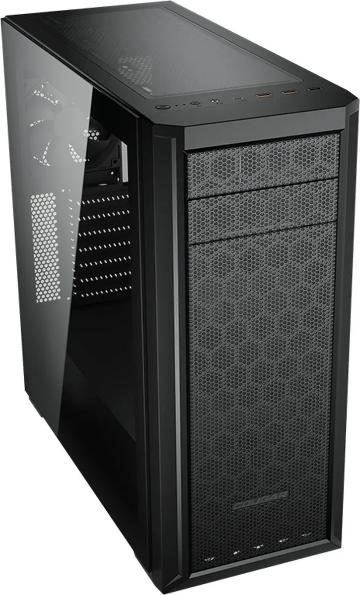 Cougar Gaming MX330-G Midi Tower - Zwart
