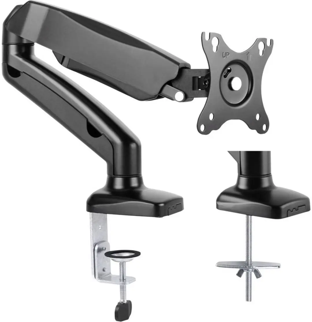Icy Box IB-MS303-T Tafelbeugel Monitor - 10-27" - Zwart