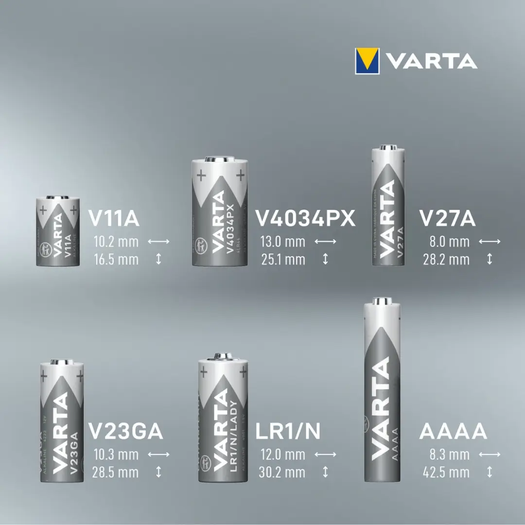 Varta V23GA Knoopcelbatterij 12V - 50mAh