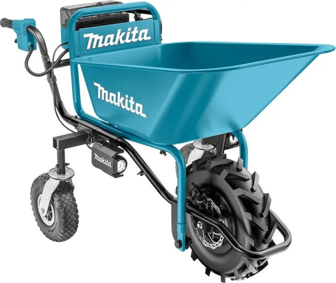 Makita DCU 180 Z Kruiwagen 18V - 130L - Blauw