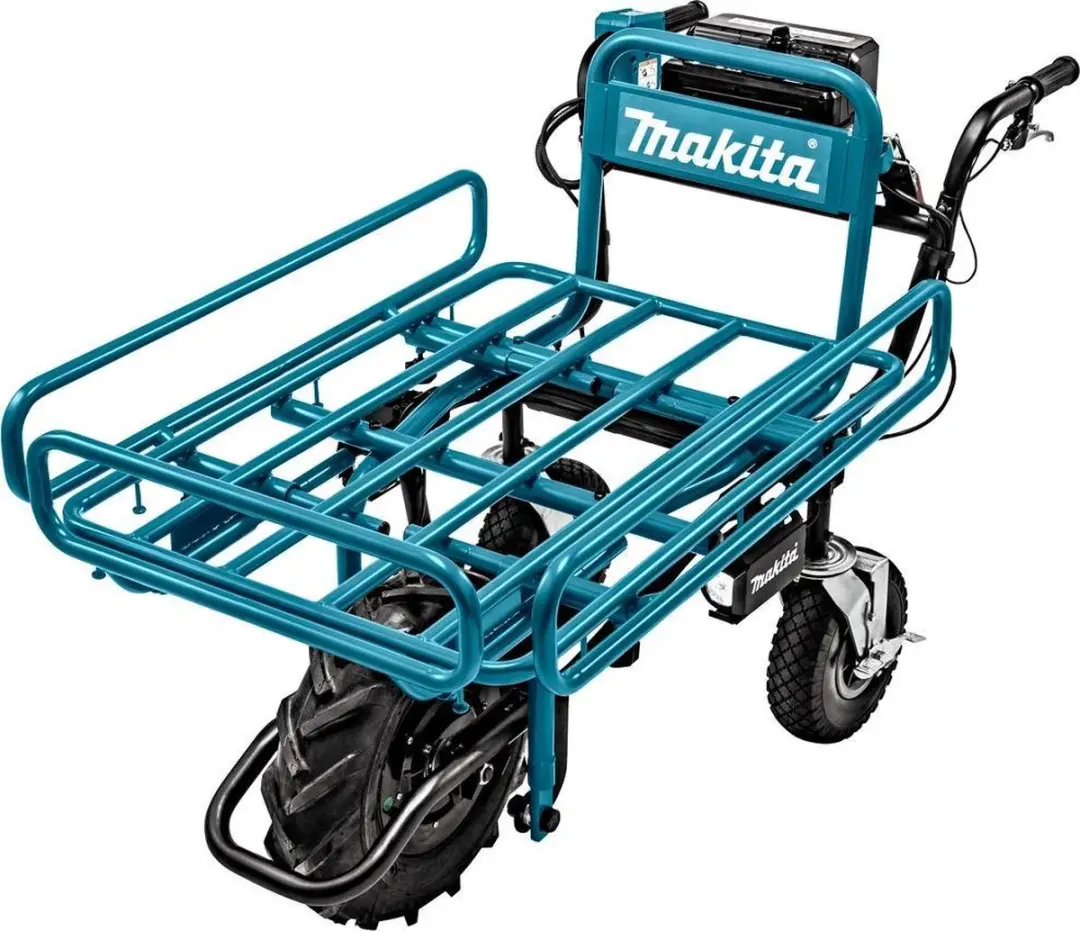 Makita DCU 180 Z Kruiwagen 18V - 130L - Blauw