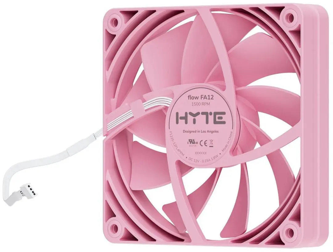 HYTE FA12 Strawberry Milk Behuizingsventilator - 4 Stuks
