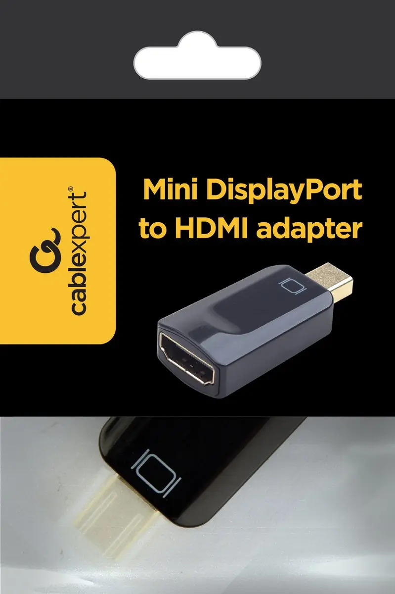 Cablexpert A-mDPM-HDMIF-01 Adapterstekker mini DisplayPort naar HDMI - Zwart