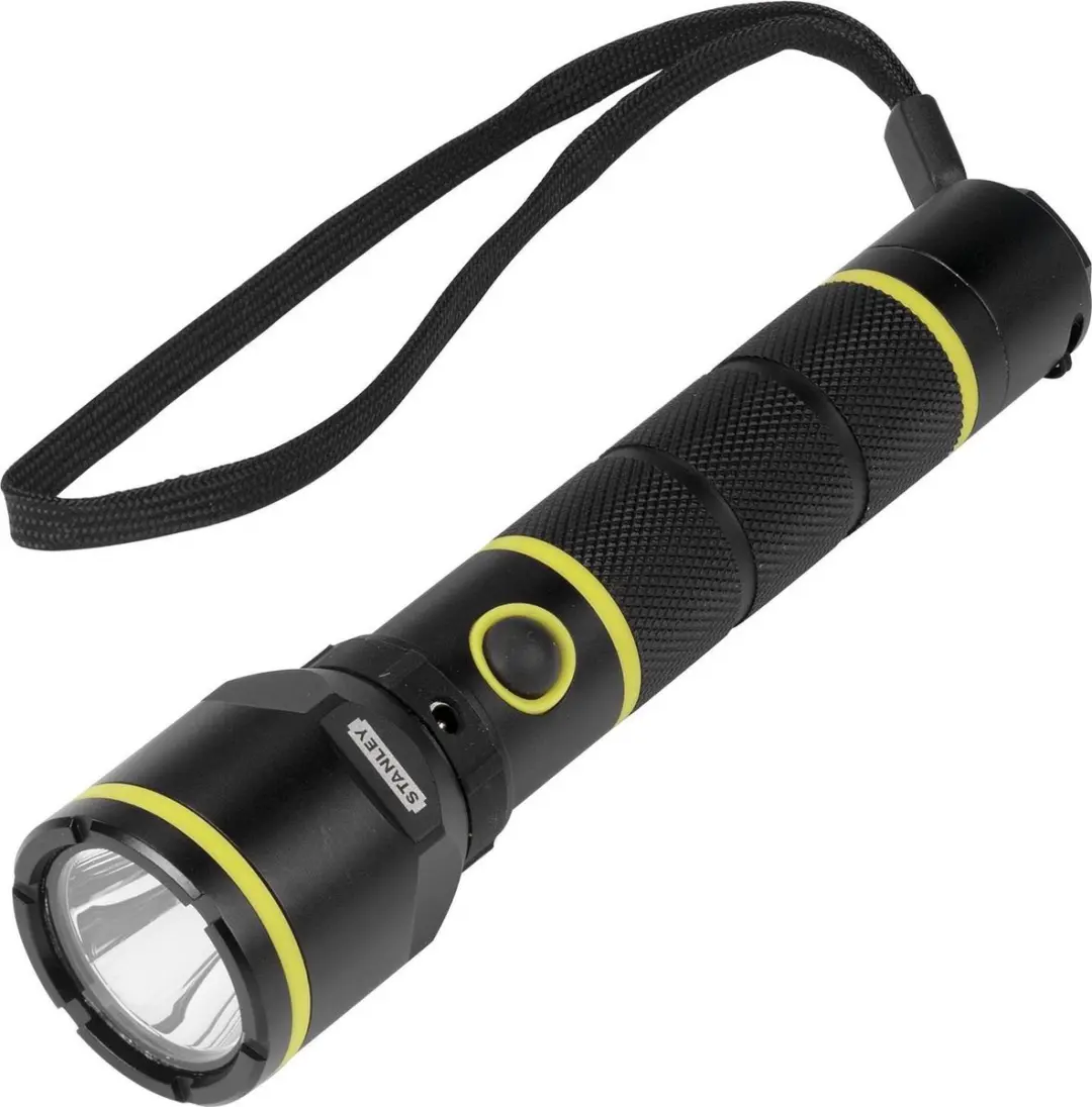 Stanley FatMax Herlaadbare Zaklamp - Zwart - afbeelding 2 van 6