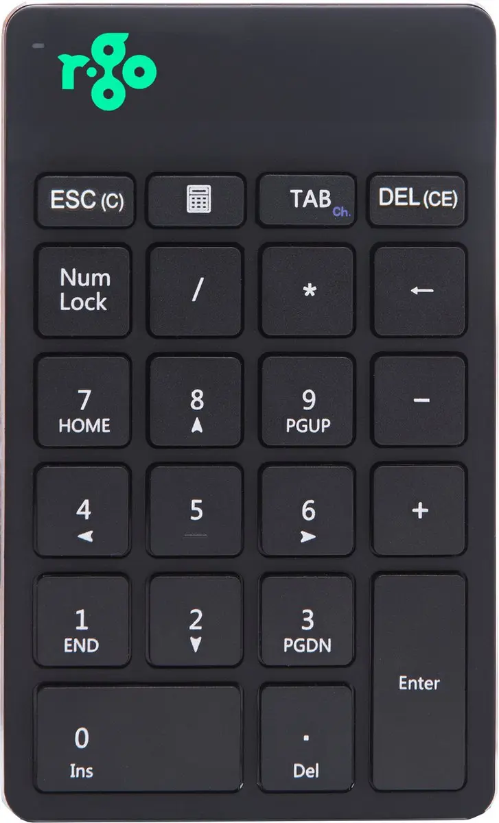 R-Go Numpad Break RGOCONMWLBL - Draadloos Zwart