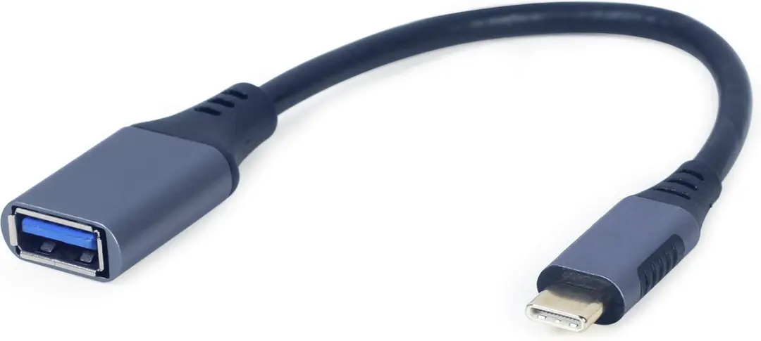 Cablexpert USB-C naar USB-A Adapter - Grijs
