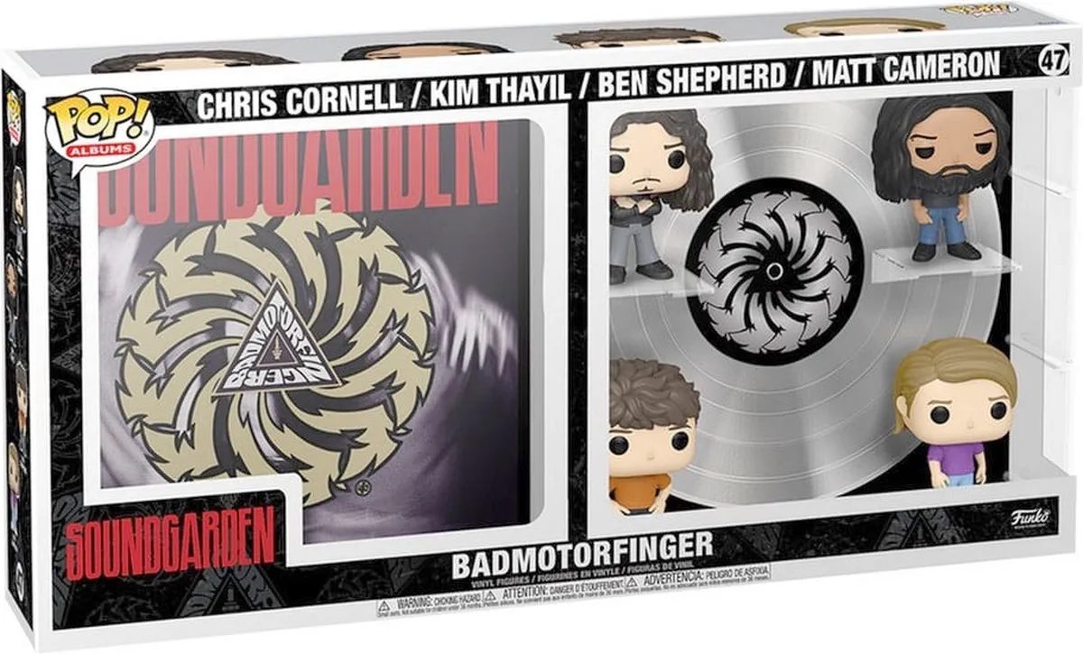 Funko Soundgarden POP! Albums DLX Badmotorfinger