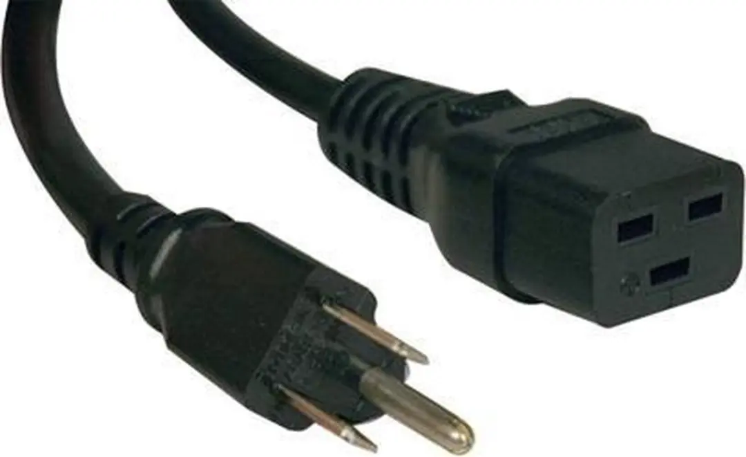 Tripp Lite IEC-320-C19 NEMA 5-15P Kabel - 3.05m - Zwart