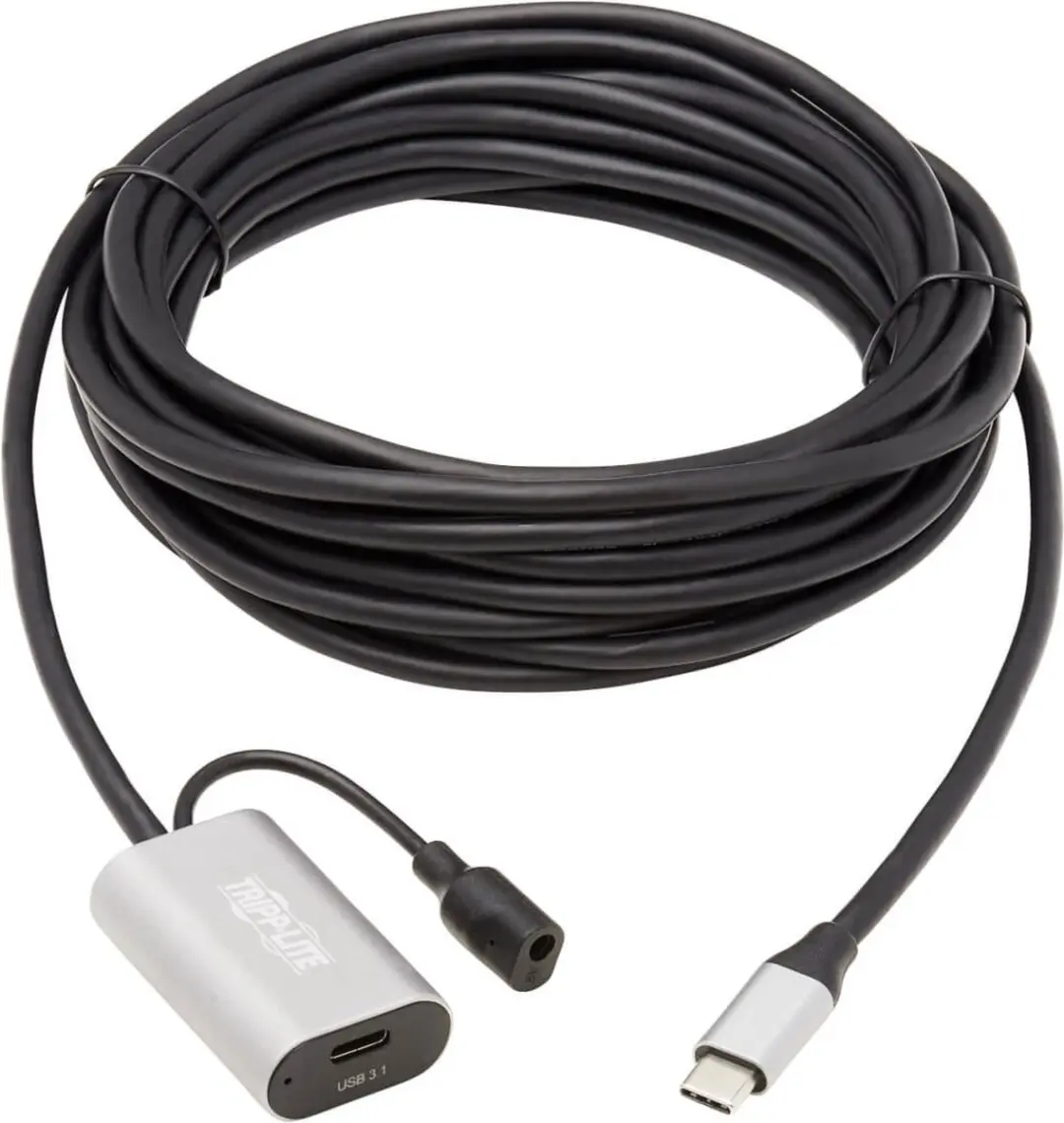 Tripp Lite U330-05M-C2C USB-C Kabel 5m - Zwart/Grijs