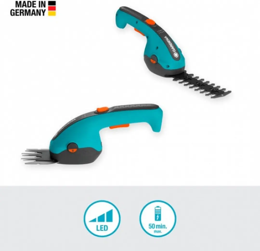 Gardena Classic Grasschaar Accu - Incl. snoeischaar & grasmes