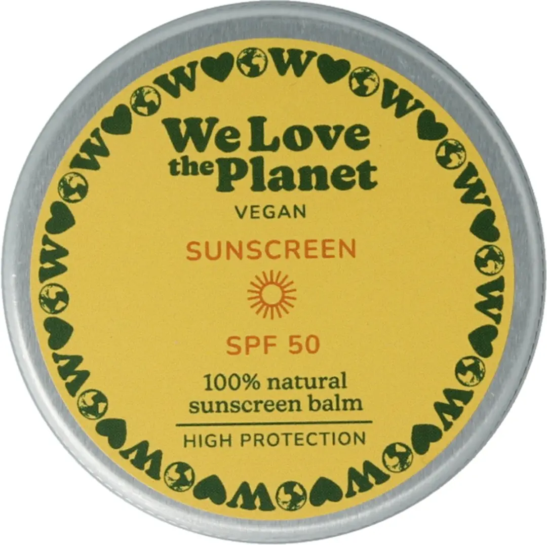 We Love the Planet Zonnebrand SPF50 35ml - Vegan
