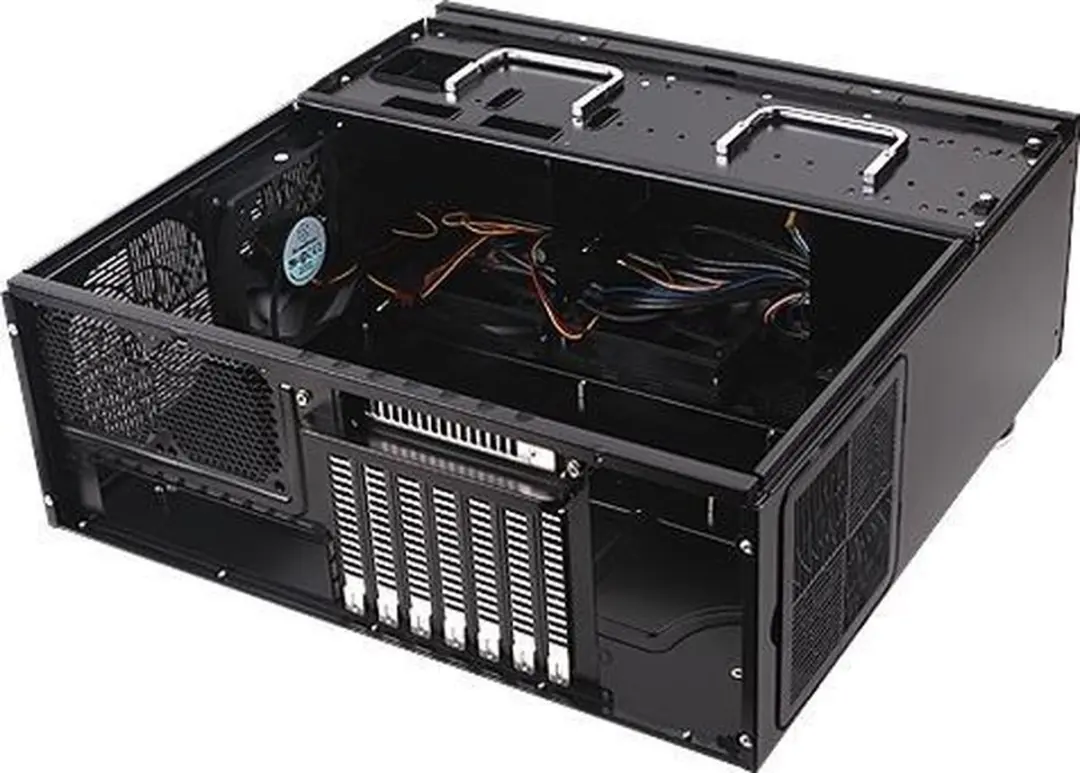 SilverStone Grandia GD07B PC-Case - 5x 3.5" 2x 2.5" 4x 5.25"