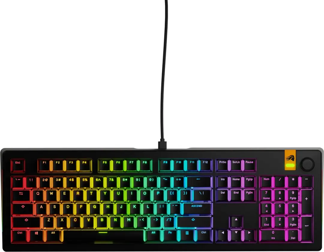 Glorious Gaming GMMK 3 HE Bedrade Gaming Toetsenbord - Zwart