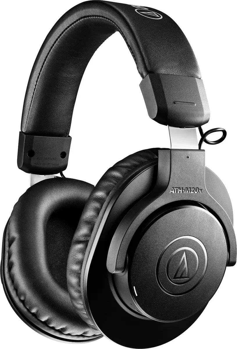 Audio-Technica ATH-M20XBT Headset - Bedraad & Draadloos - Zwart