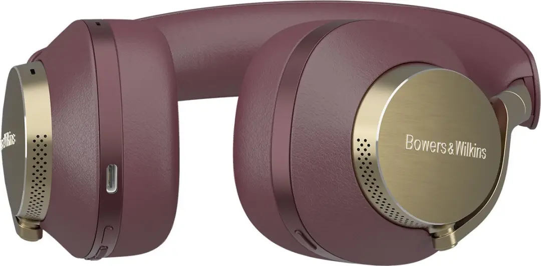 Bowers & Wilkins Px8 Draadloze Noise Cancelling Koptelefoon - 30u Hi-Res - Burgundy - afbeelding 3 van 6