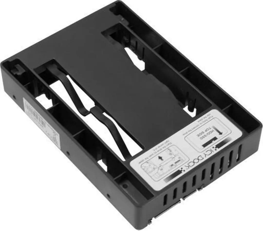 Icy Dock MB882SP-1S-3B 3,5" Drive Bay Panel - Zwart