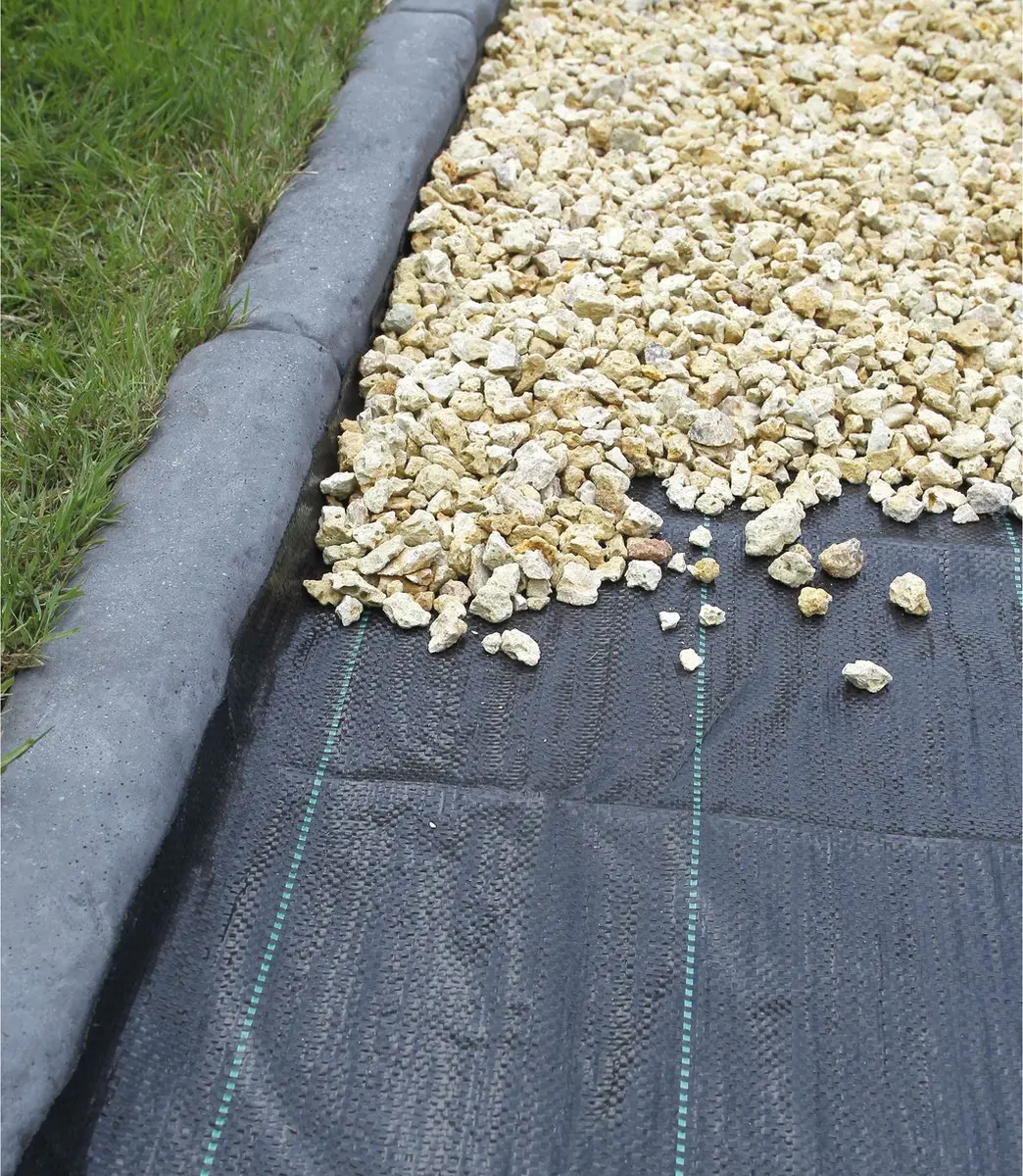 Nature Gronddoek 3,3x5m 100g/m² - Anti-worteldoek Zwart