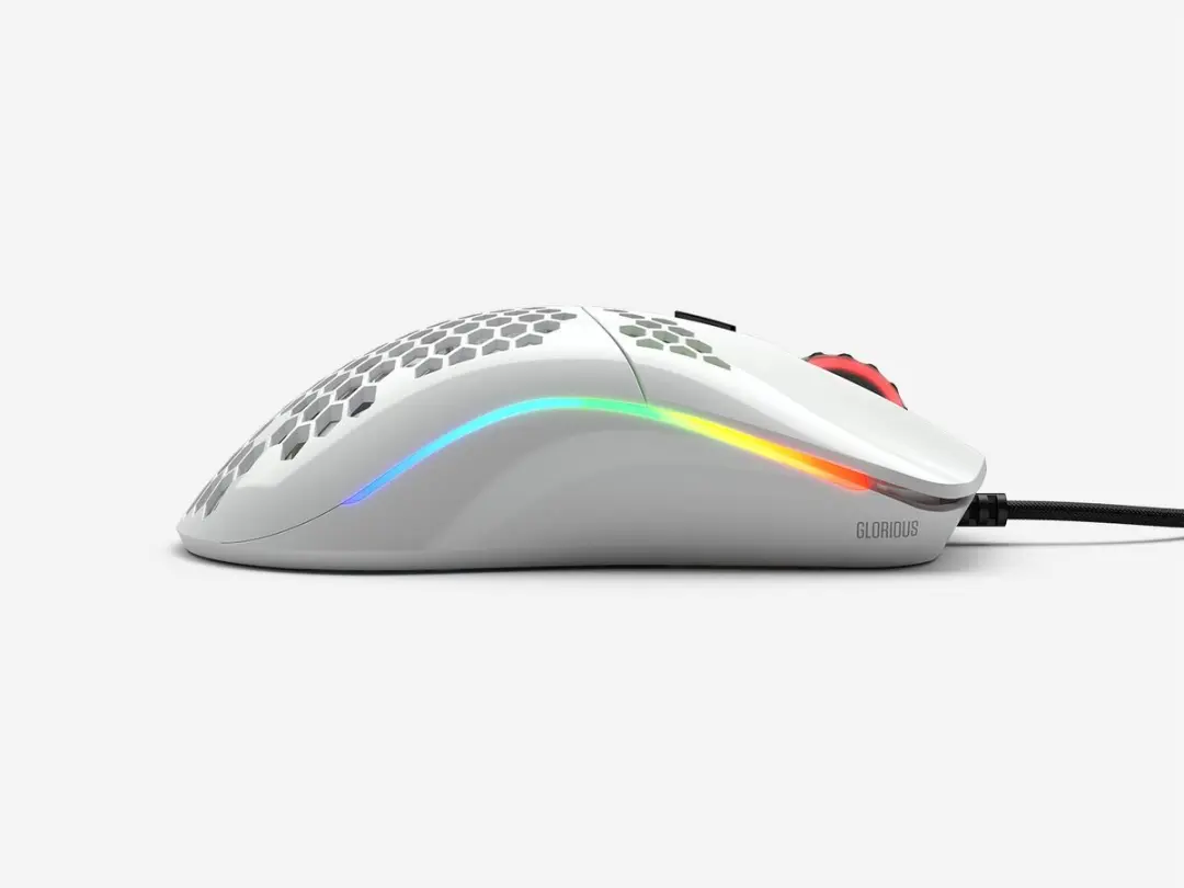 Glorious Model O GO-GWHITE Gamingmuis - 6 Knoppen - 12.000 DPI - Wit