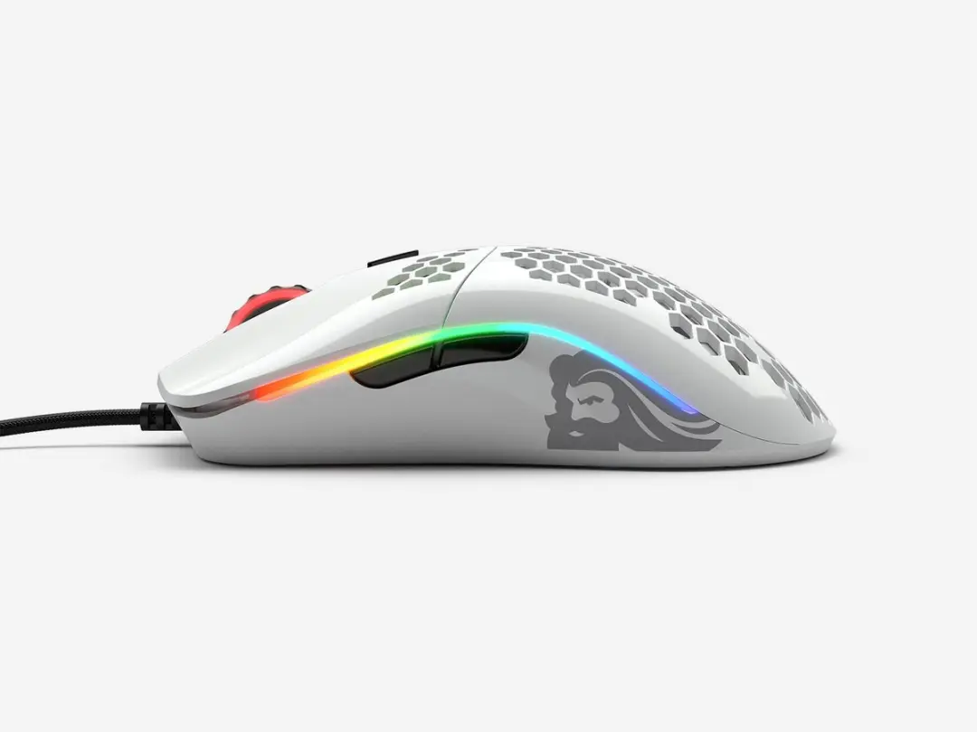 Glorious Model O GO-GWHITE Gamingmuis - 6 Knoppen - 12.000 DPI - Wit