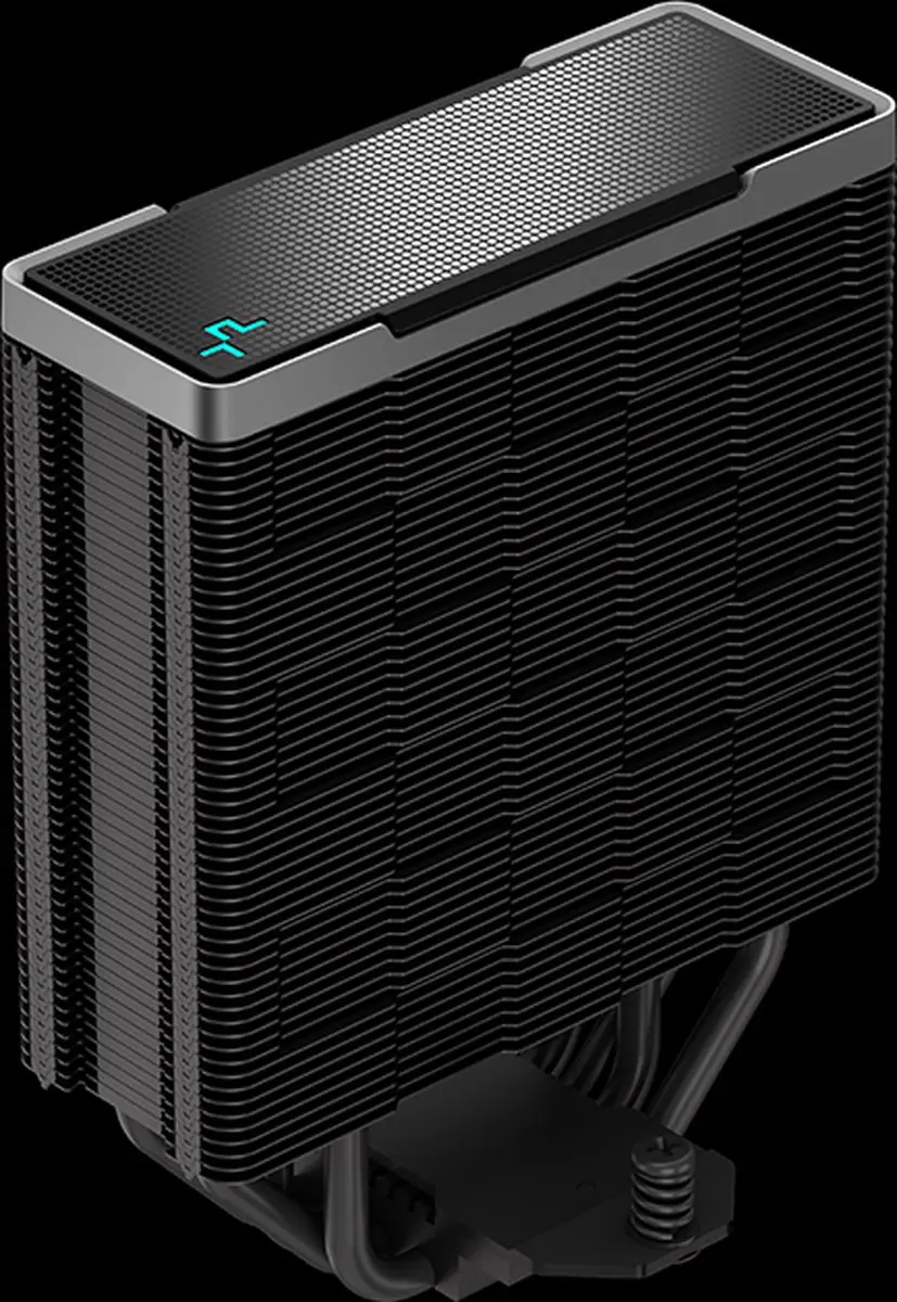 DeepCool AK400 Zero Dark CPU Koeler - 1x 120mm Fan - 220W TDP - Zwart