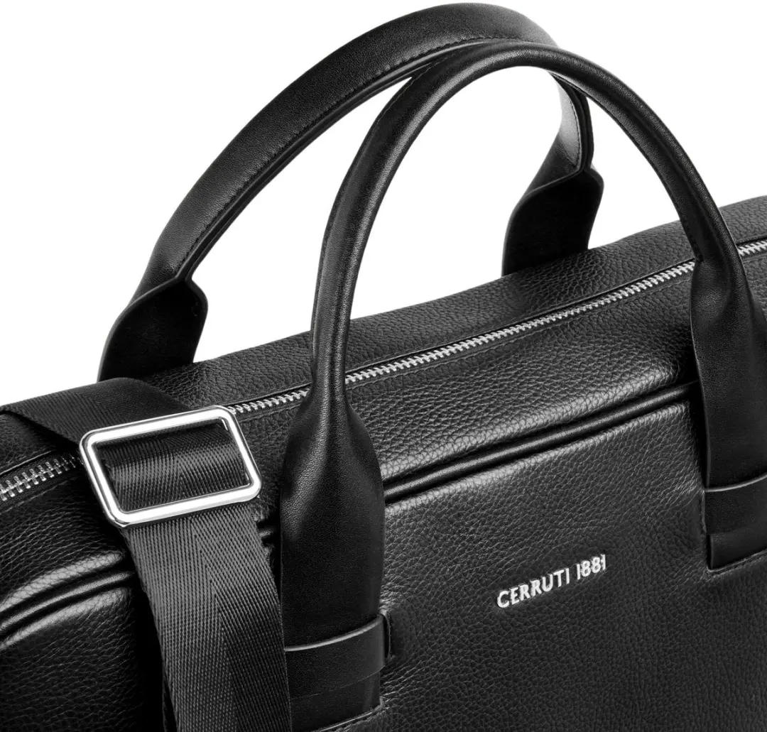 Nino Cerruti Newton Aktetas 17 inch - Silver NLD514