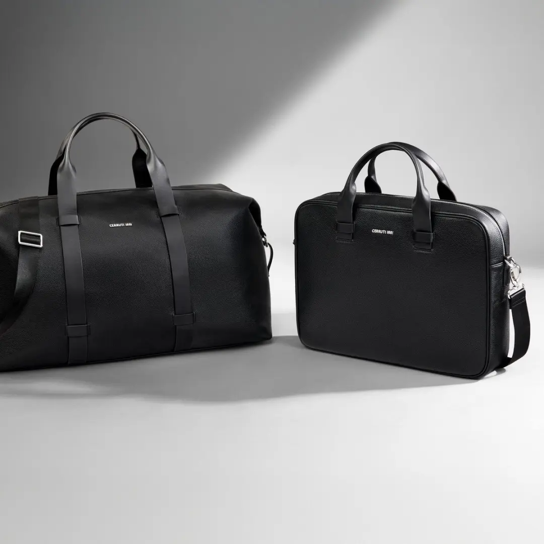 Nino Cerruti Newton Aktetas 17 inch - Silver NLD514
