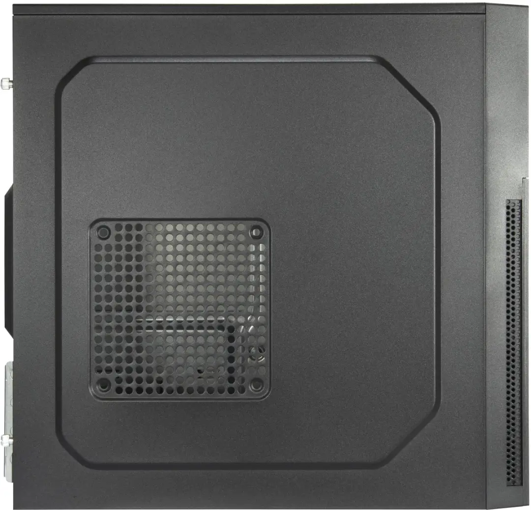 Intertech IT-6521 Micro-Tower - 3x 2.5" 2x 3.5" 1x 5.25" - Zwart