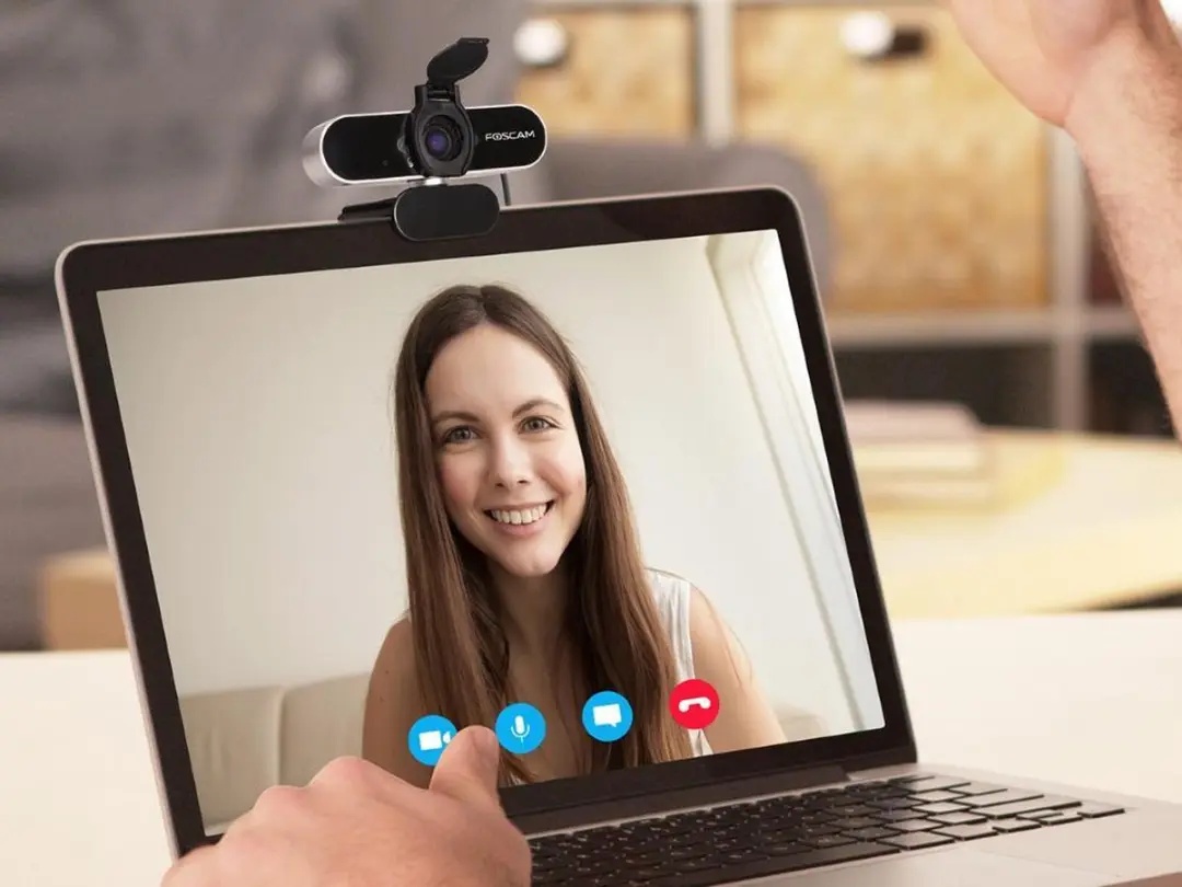 Foscam W21 Webcam 2MP - Full HD - Zwart