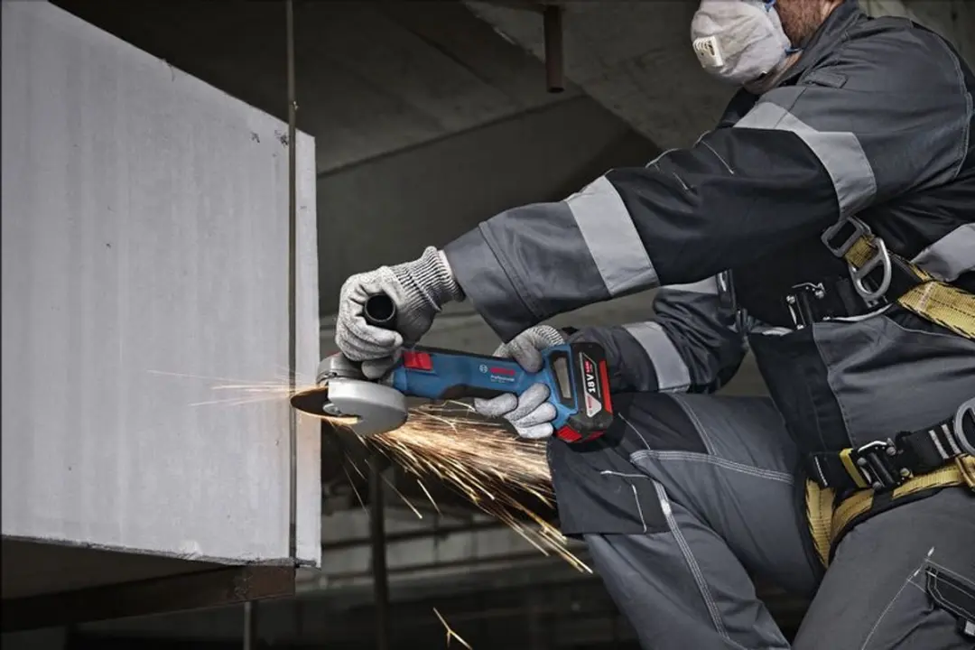 Bosch Professional GWS 18V-8 Accu Haakse Slijper 125mm - 4.0Ah