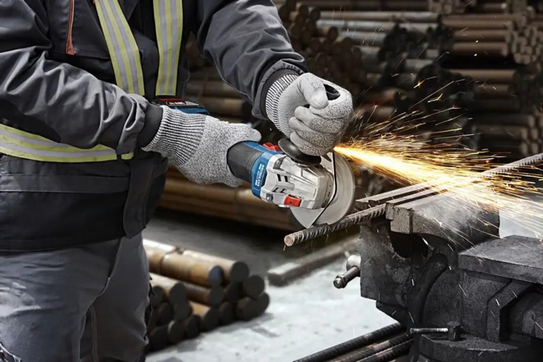 Bosch Professional GWS 18V-8 Accu Haakse Slijper 125mm - 4.0Ah