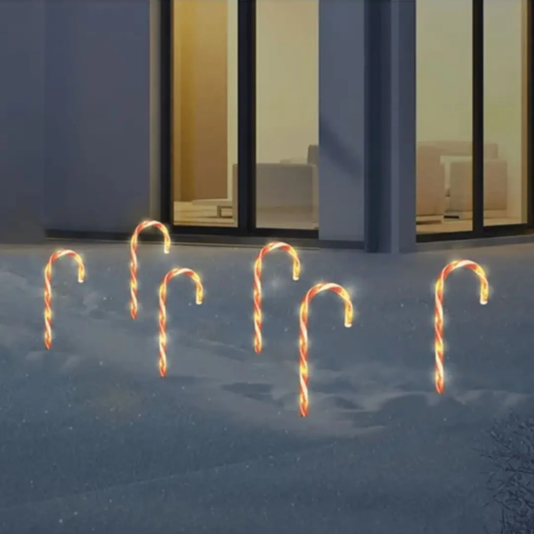 Zuurstoklampenset 6-delig - Wit licht - afbeelding 4 van 6