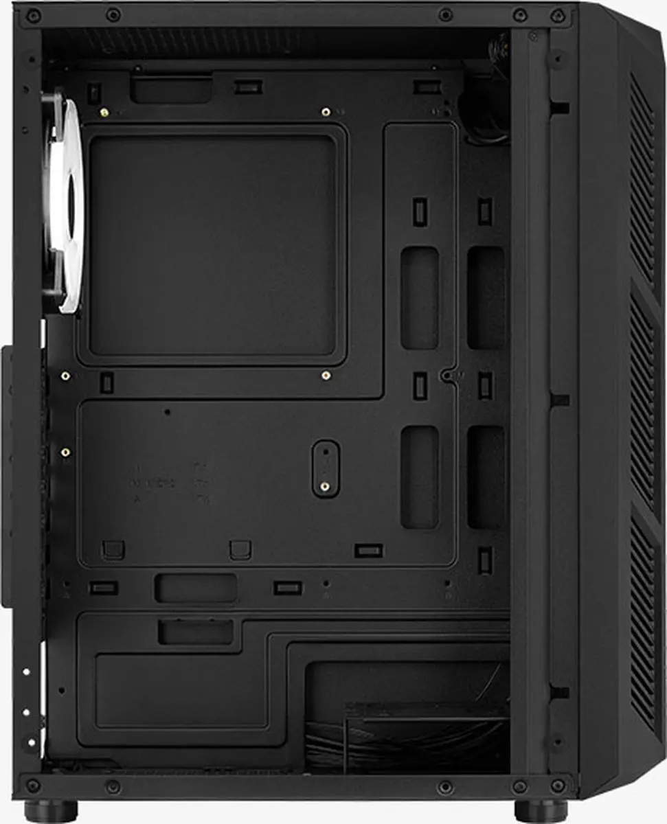 Aerocool Prime-G-BK-v2 Midi Tower - Zwart