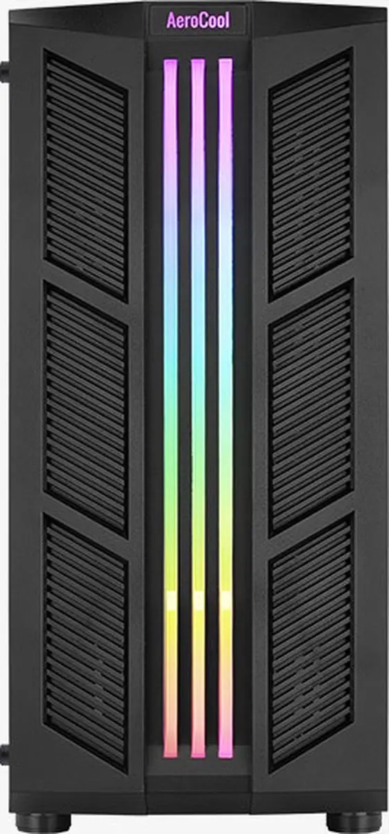 Aerocool Prime-G-BK-v2 Midi Tower - Zwart