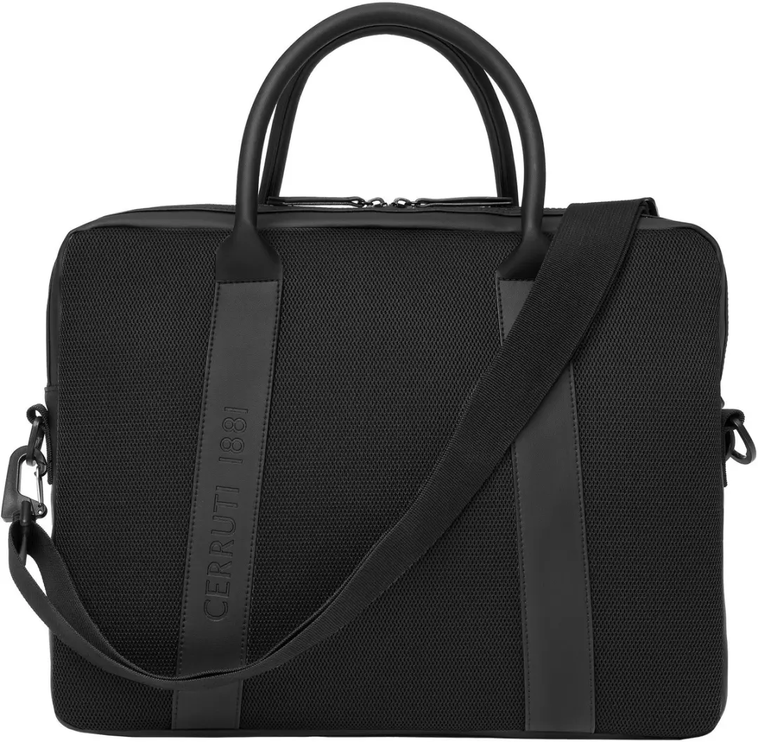 Nino Cerruti NTD407A Aktetas - 17 inch - Black