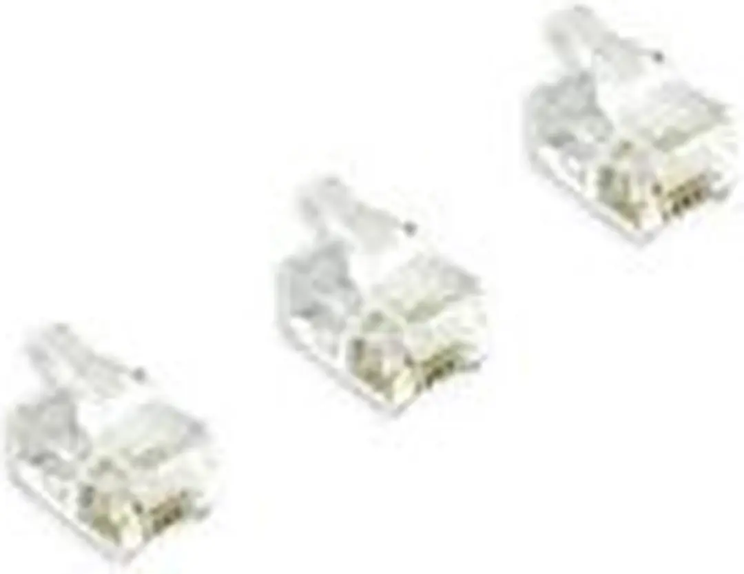 Cablexpert RJ45 Krimpconnectoren CAT6 - 100 Stuks - Transparant
