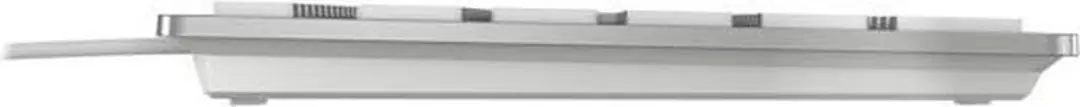 Cherry KC 6000 Slim Toetsenbord JK-1600DE-1 - Duits Zilver