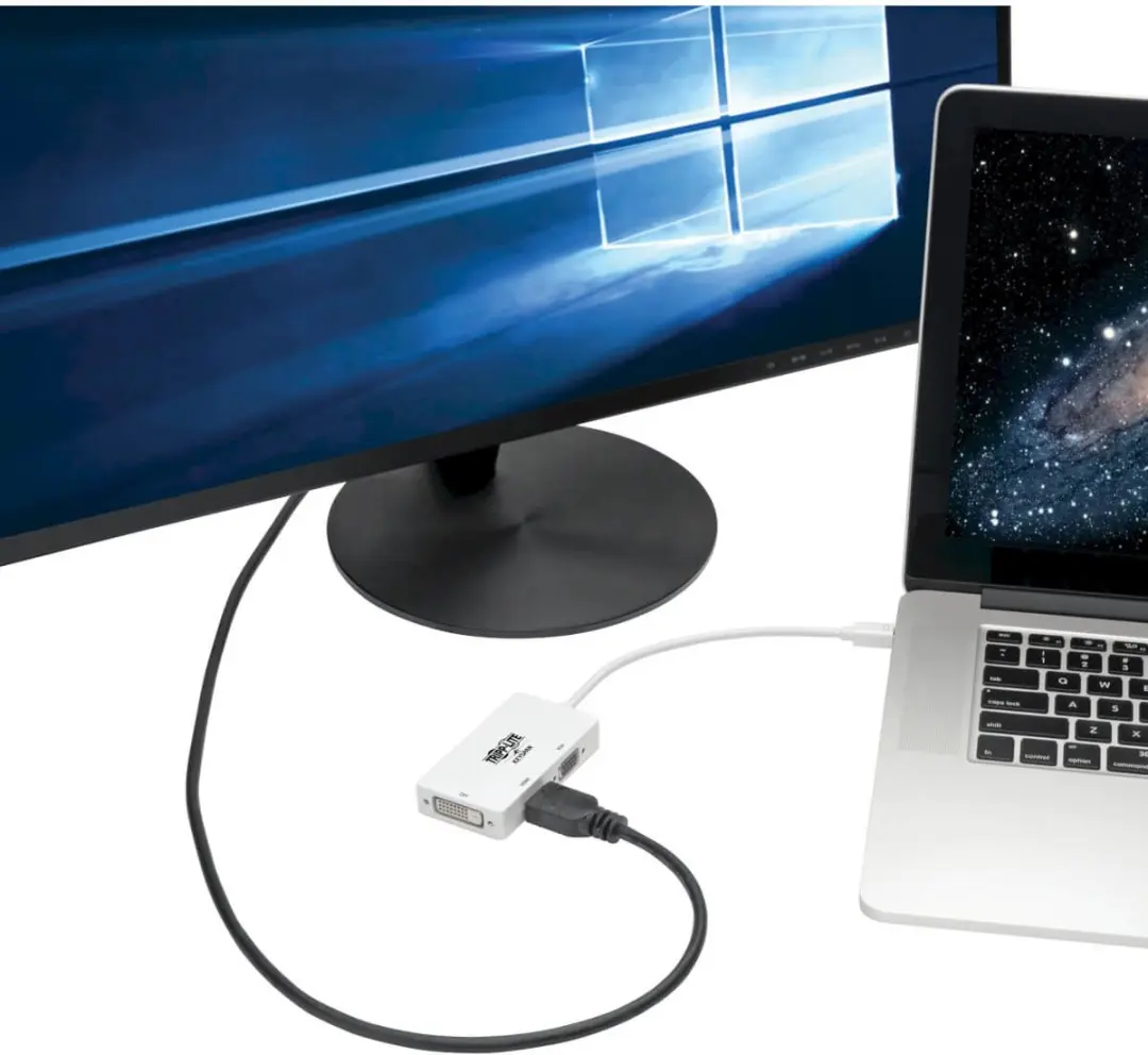 Tripp Lite P137-06N-HDVW Video Kabel Adapter - Mini DisplayPort/DVI/VGA/HDMI Wit