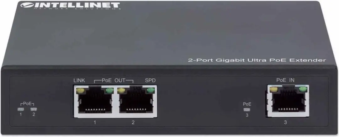 Intellinet 561600 Netwerk Extender - 1000 Mbit/s - Zwart