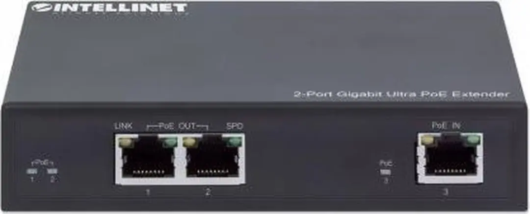 Intellinet 561600 Netwerk Extender - 1000 Mbit/s - Zwart
