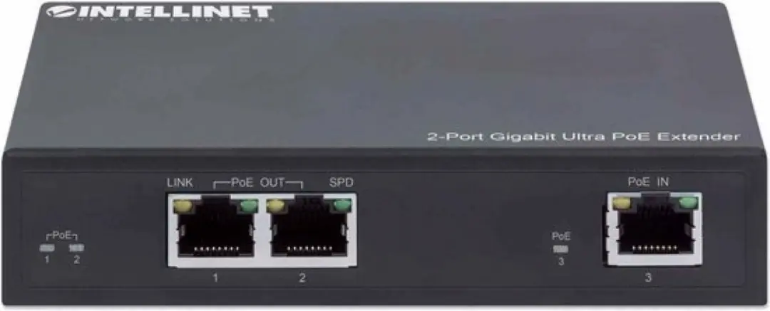 Intellinet 561600 Netwerk Extender - 1000 Mbit/s - Zwart