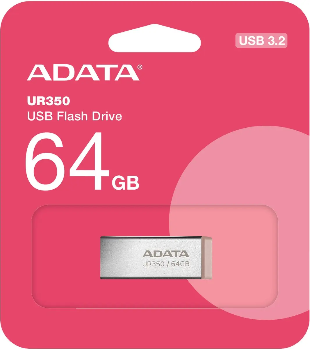 ADATA UR350 USB Flash Drive 64GB - Bruin