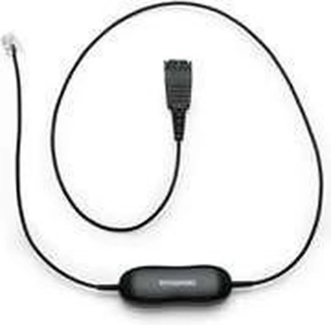 Jabra 88007-99 Telefoonkabel - 0,8m - Zwart