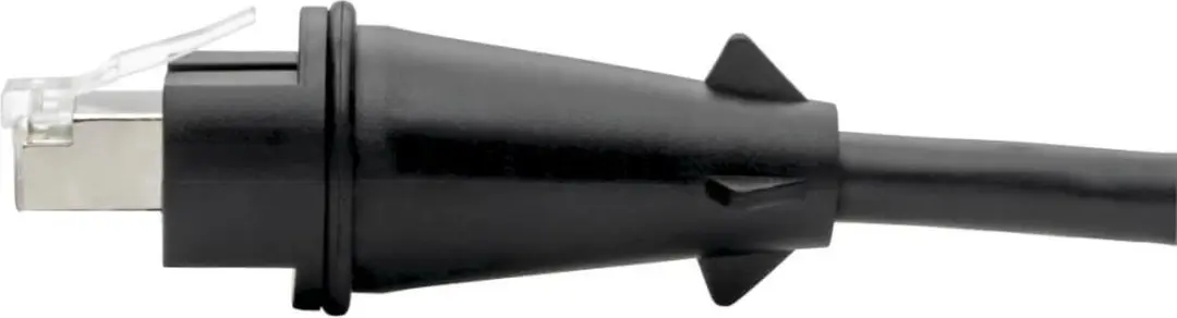 Tripp Lite N206-PC03-IND Netwerkkabel Cat6 1m - Zwart