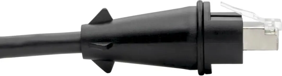 Tripp Lite N206-PC03-IND Netwerkkabel Cat6 1m - Zwart