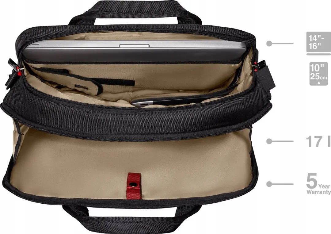 Wenger Cosmic Laptoptas 16" 653497 - Zwart