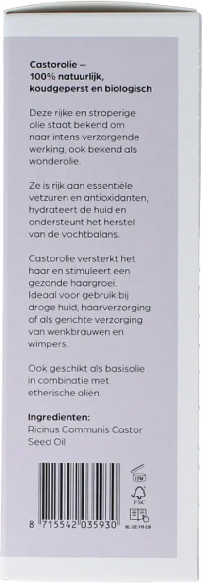 Volatile Castorolie Bio 100ml