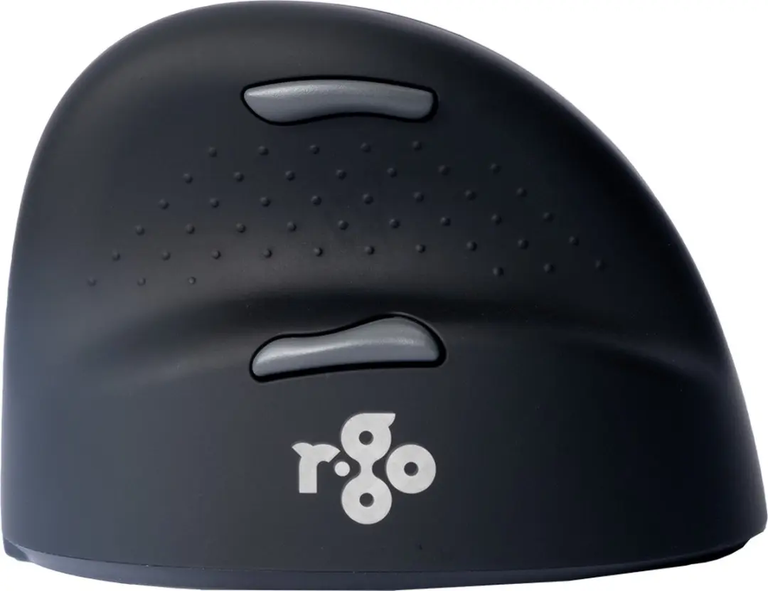 R-Go HE Muis Verticaal RGOHEWL - Medium - Draadloos - Zwart