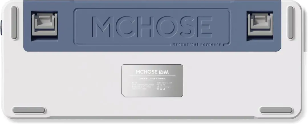 MCHOSE X75 Draadloos Mechanisch Gamingtoetsenbord - Marineblauw