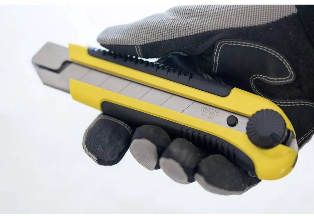 Stanley FatMax Afbreekmes Dynagrip 25mm - Zwart/Geel